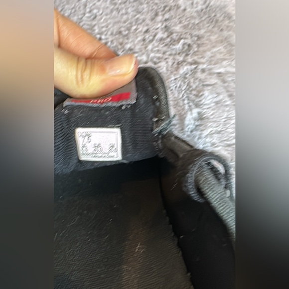 Vans Black Off the Wall Skateboarding Sneakers- Sz 7.5 - Picture 8 of 9